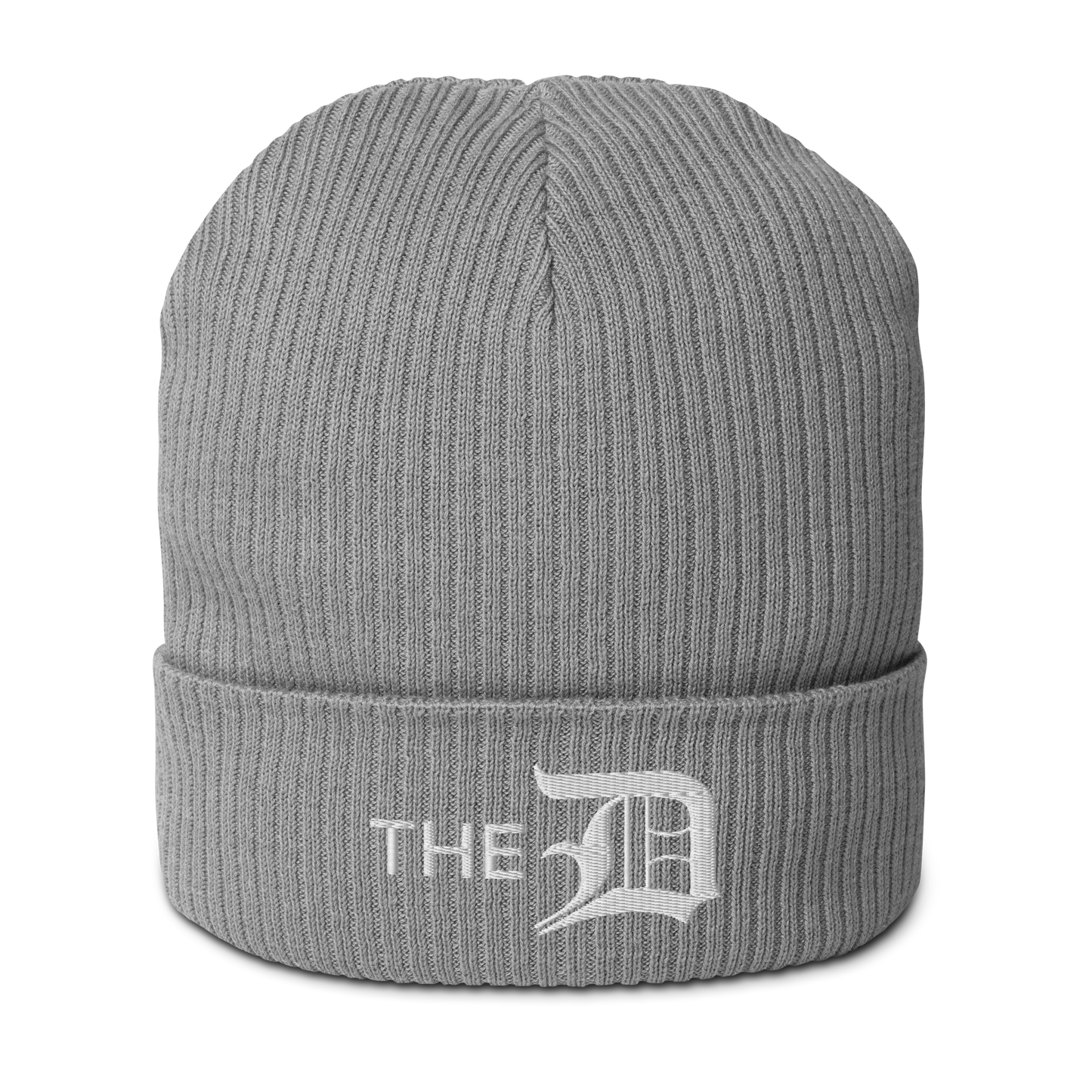 Detroit 'The D' Organic Beanie (w/ Old English D)