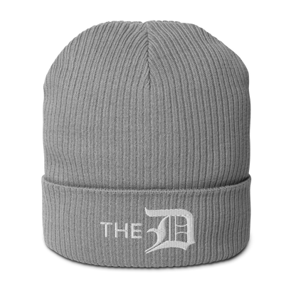 Detroit 'The D' Organic Beanie (w/ Old English D)