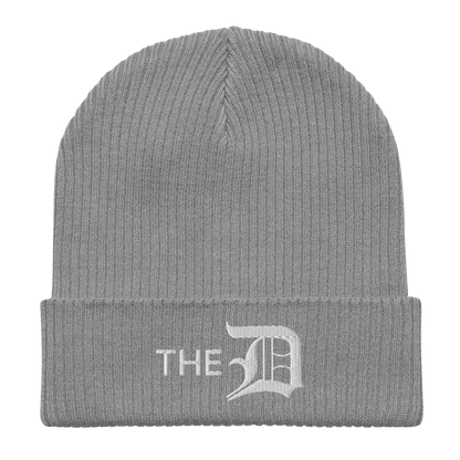 Detroit 'The D' Organic Beanie (w/ Old English D)