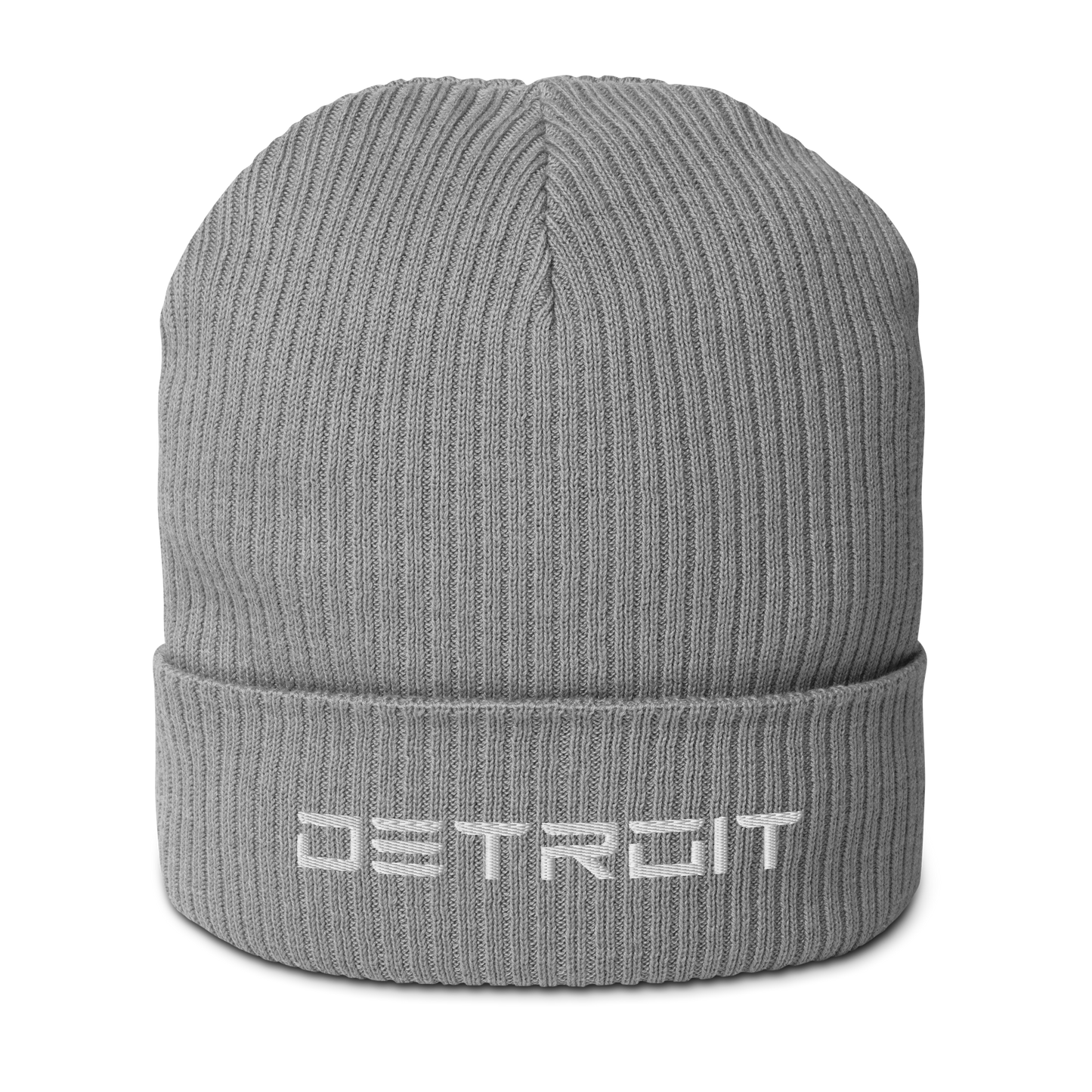 'Detroit' Organic Beanie (Electric Font)