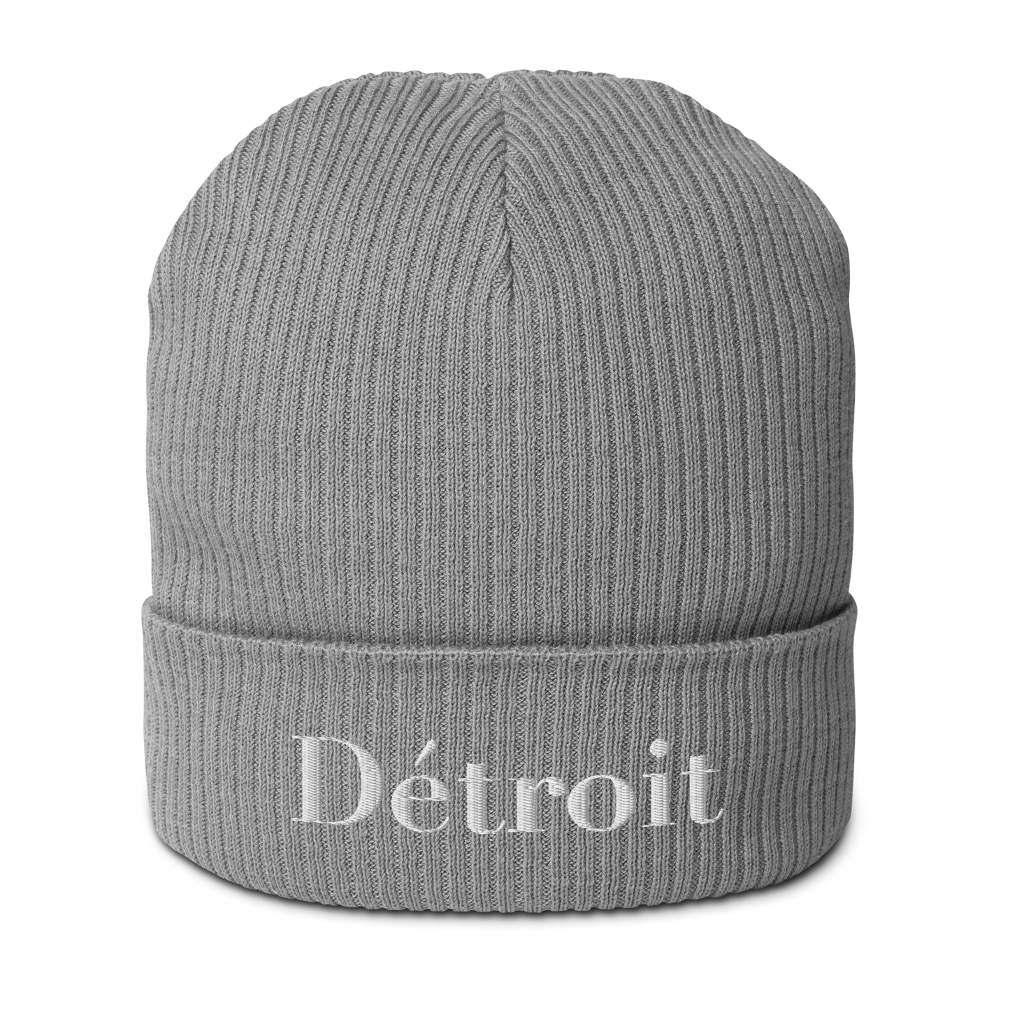 'Détroit' Organic Beanie (Didone Font)