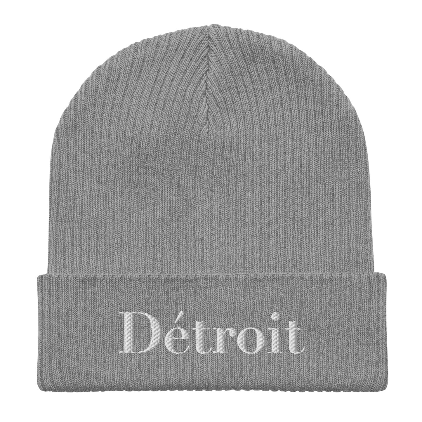 'Détroit' Organic Beanie (Didone Font)