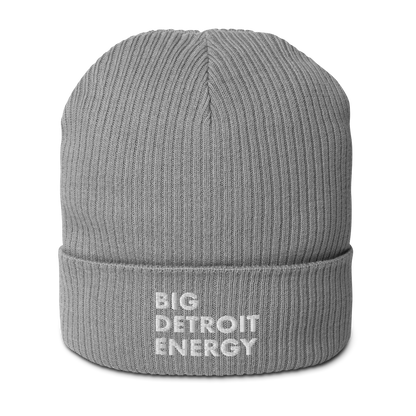 'Big Detroit Energy' Organic Beanie