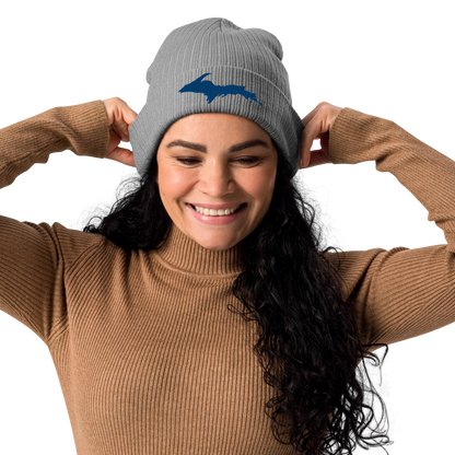 Upper Peninsula Organic Beanie | Blue