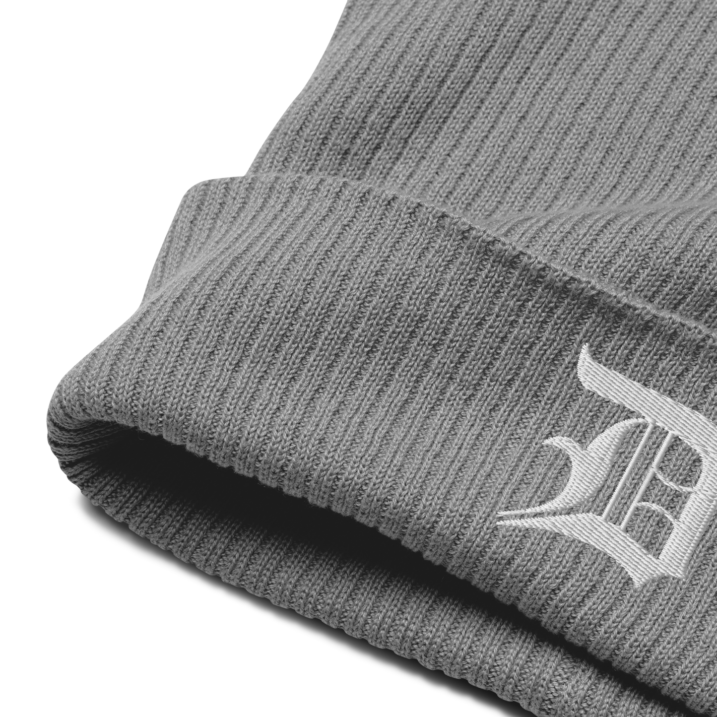 Detroit 'Old English D' Organic Beanie