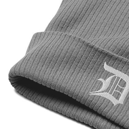 Detroit 'Old English D' Organic Beanie