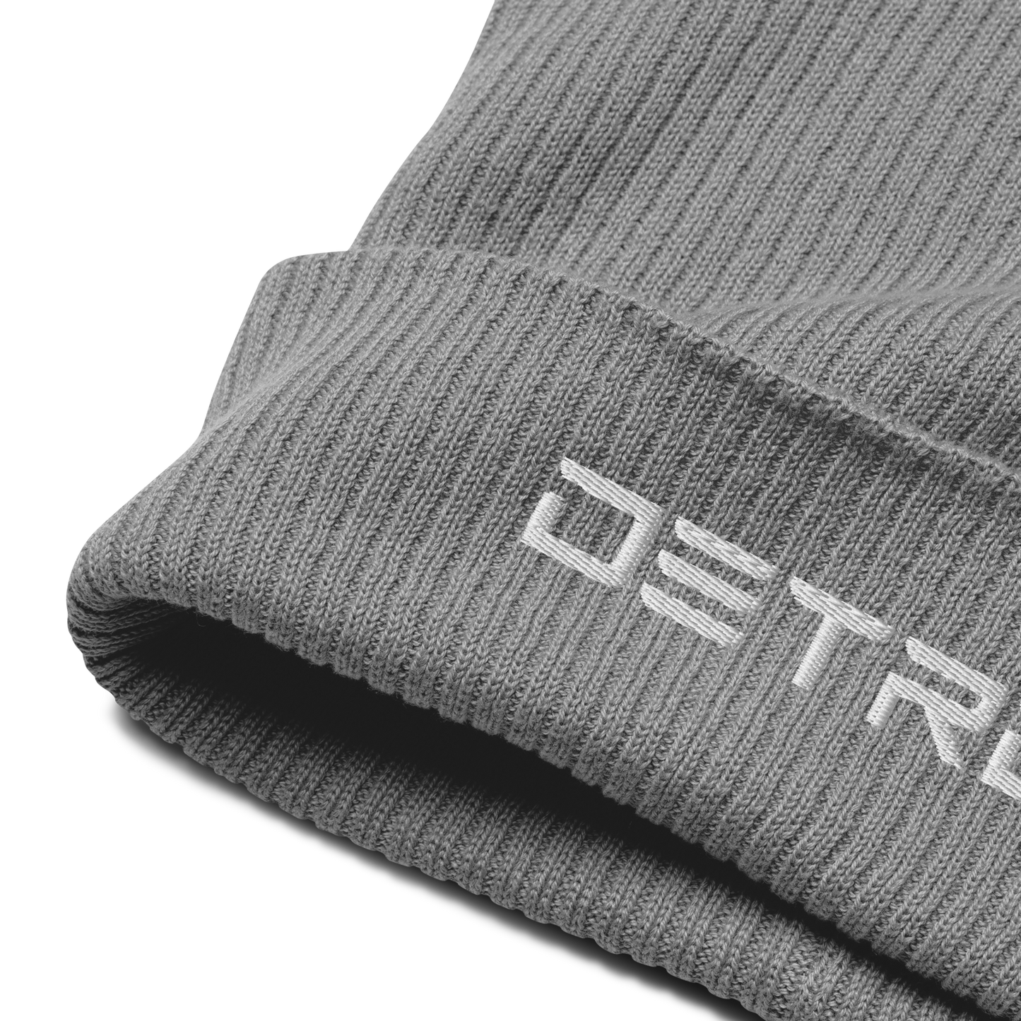 'Detroit' Organic Beanie (Electric Font)