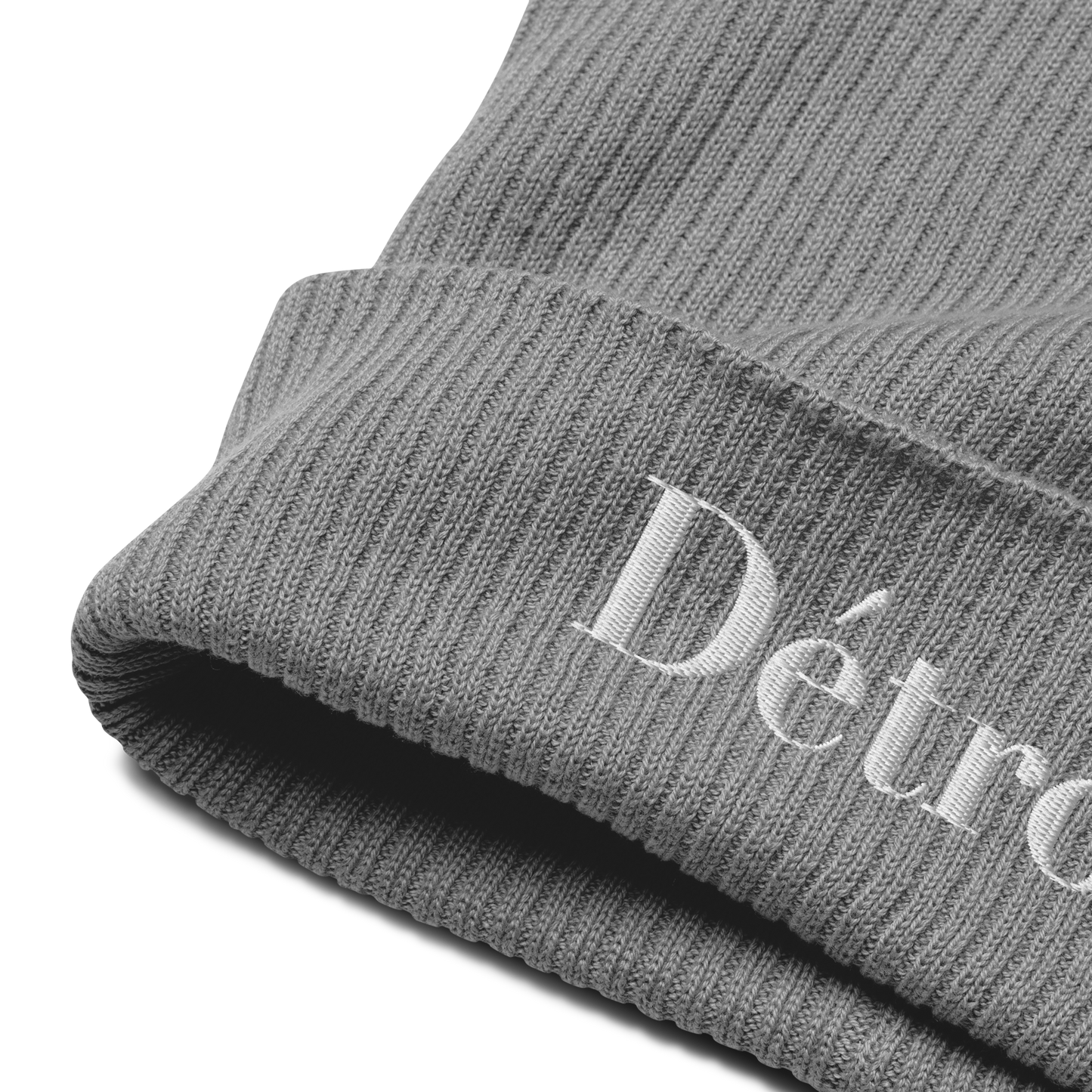 'Détroit' Organic Beanie (Didone Font)