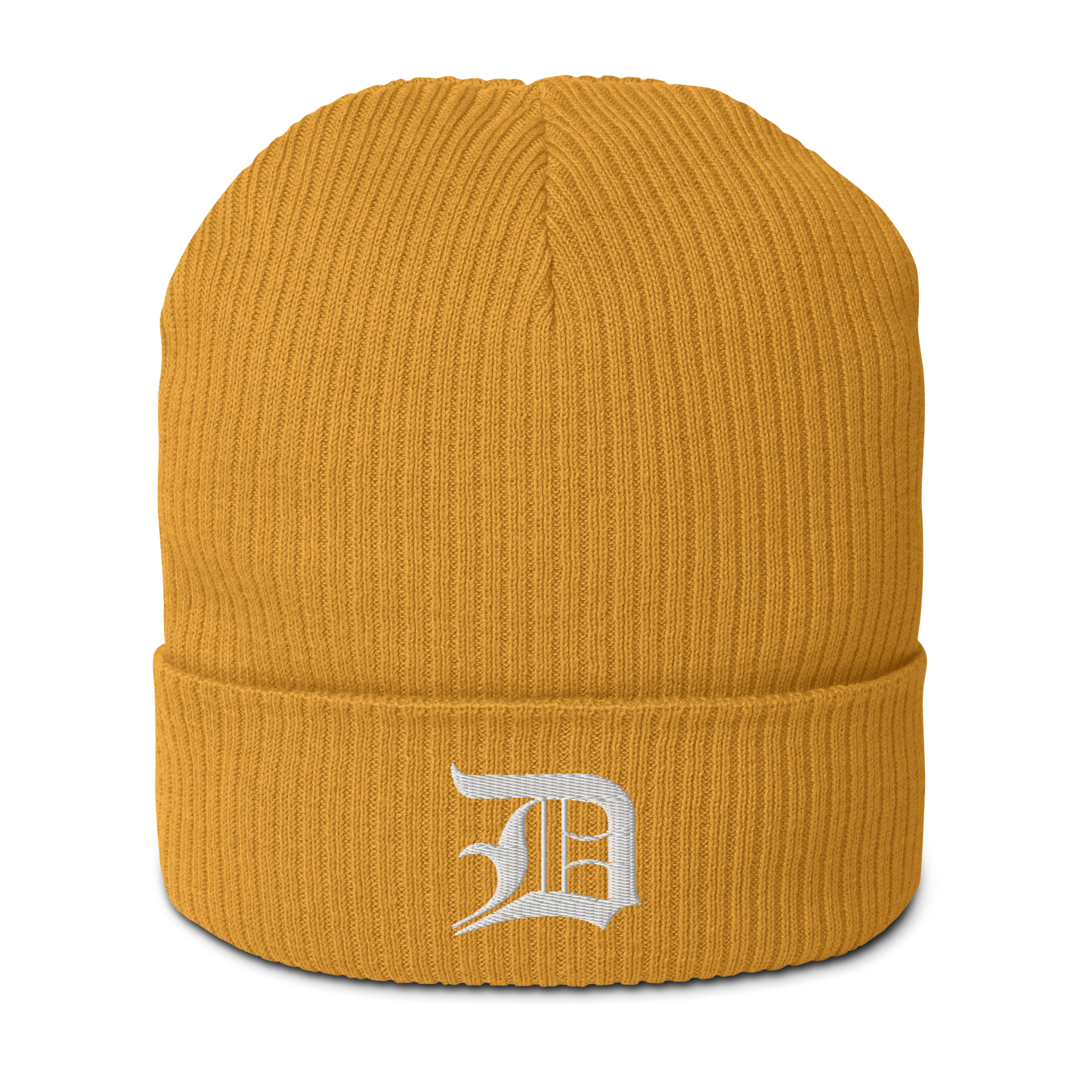 Detroit 'Old English D' Organic Beanie