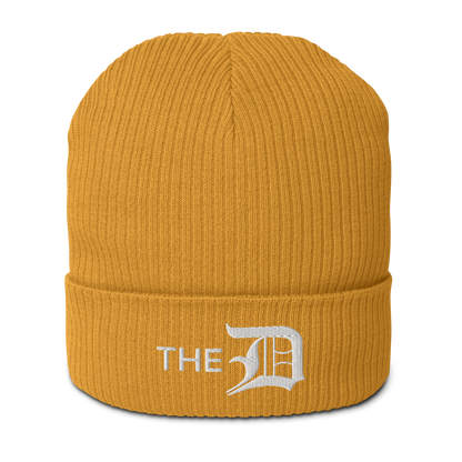 Detroit 'The D' Organic Beanie (w/ Old English D)