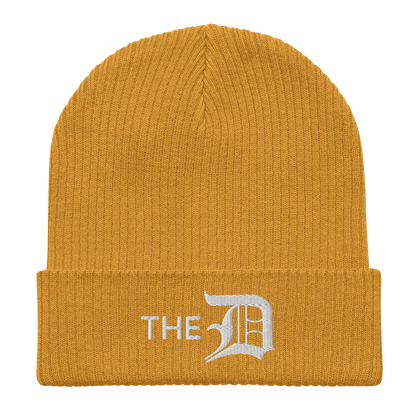 Detroit 'The D' Organic Beanie (w/ Old English D)