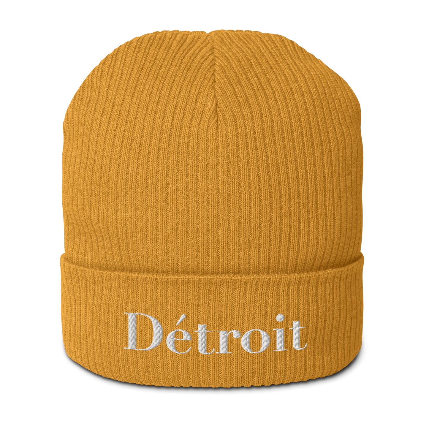 'Détroit' Organic Beanie (Didone Font)