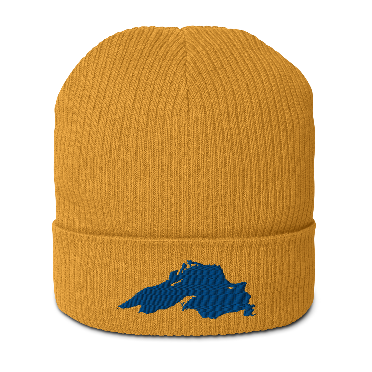 Lake Superior Organic Beanie | Blue