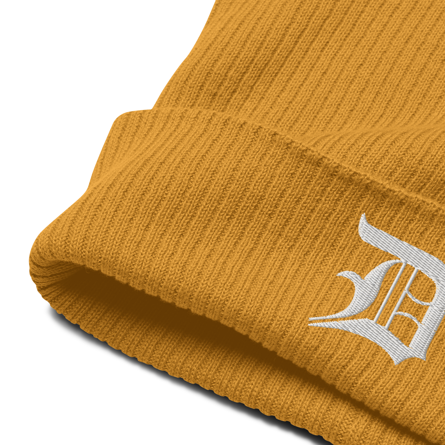 Detroit 'Old English D' Organic Beanie