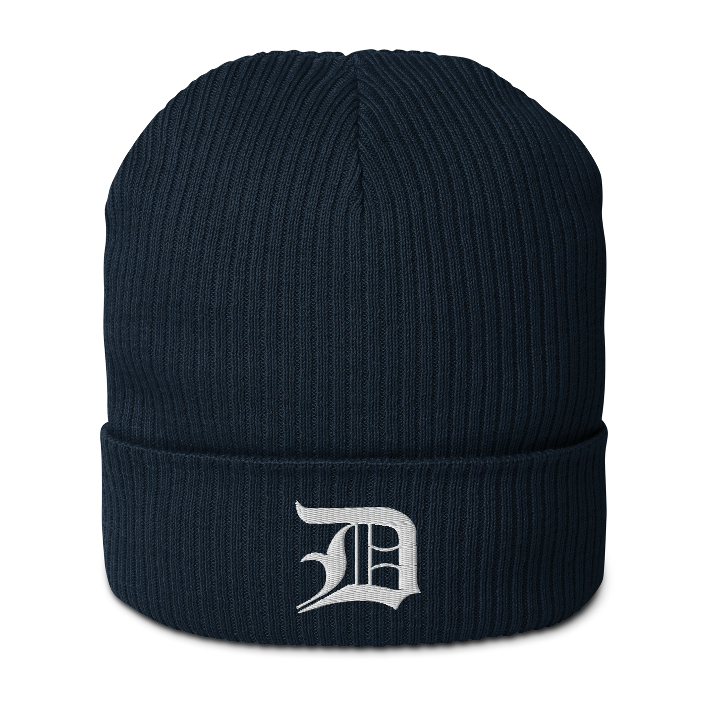 Detroit 'Old English D' Organic Beanie