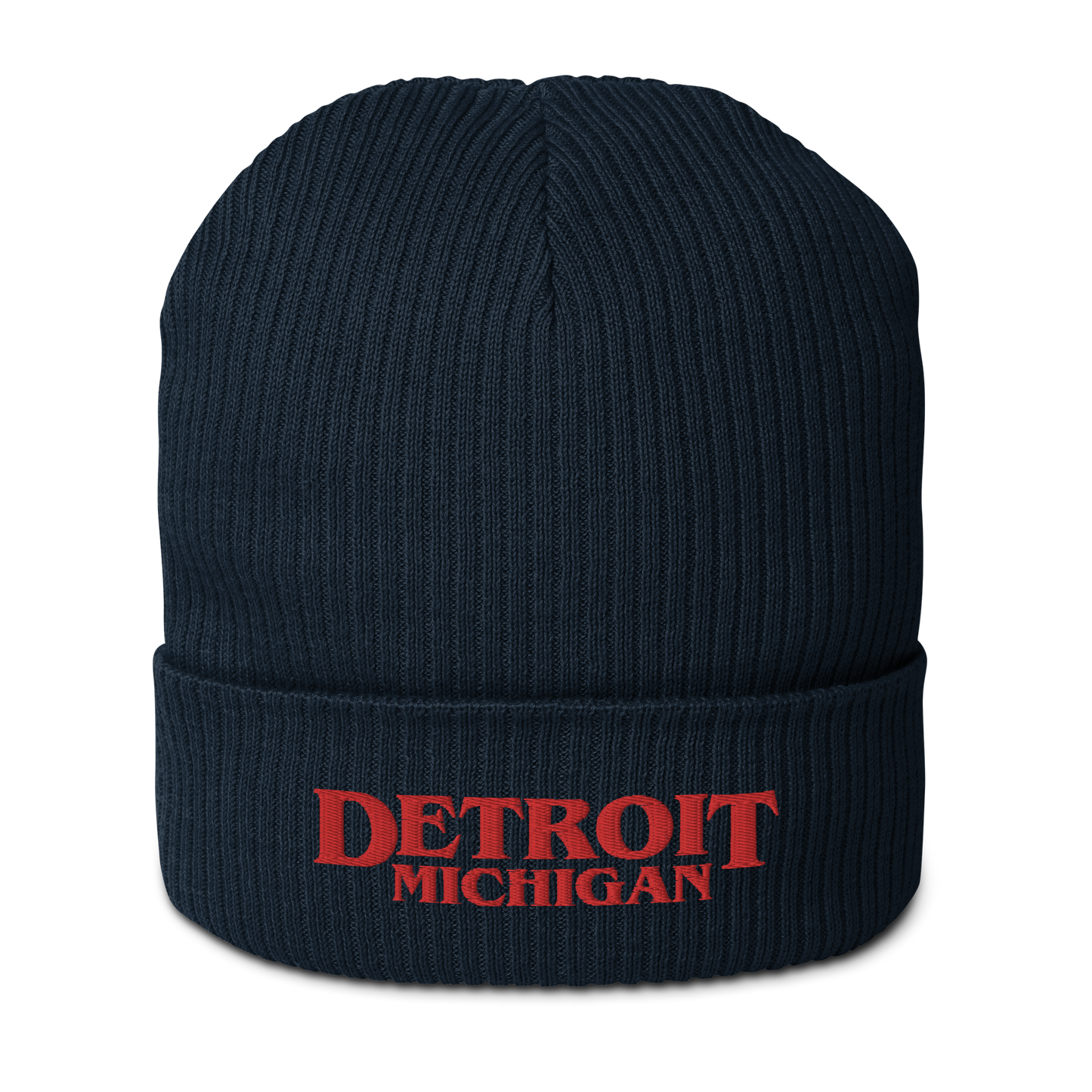 'Detroit Michigan' Organic Beanie (80s Teen Drama Parody)