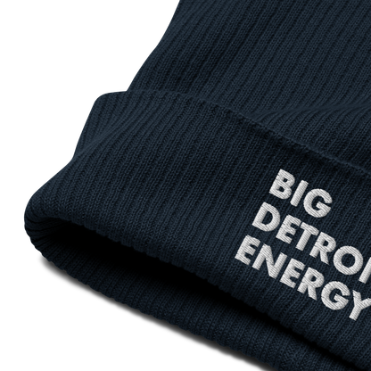 'Big Detroit Energy' Organic Beanie