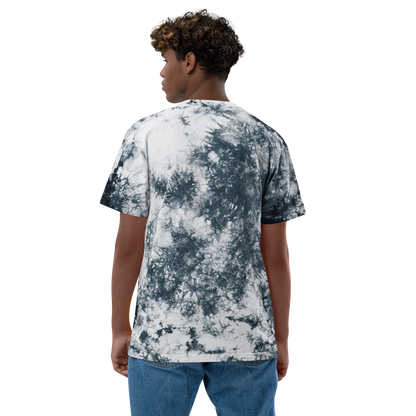 Michigan Upper Peninsula Tie-Dye T-Shirt (w/ UP USA Flag) | Unisex Oversized