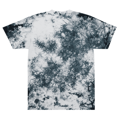 Michigan Upper Peninsula Tie-Dye T-Shirt (w/ UP Finland Flag) | Unisex Oversized