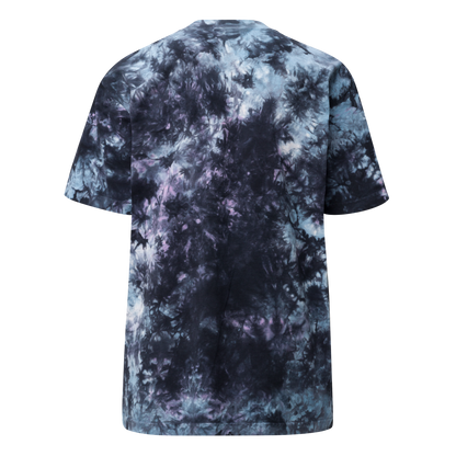 Michigan Upper Peninsula Tie-Dye T-Shirt (w/ UP USA Flag) | Unisex Oversized