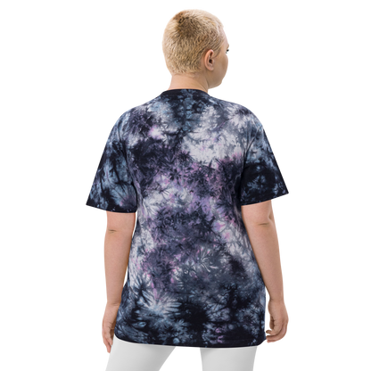 Michigan Upper Peninsula Tie-Dye T-Shirt (w/ UP Pride Flag) | Unisex Oversized