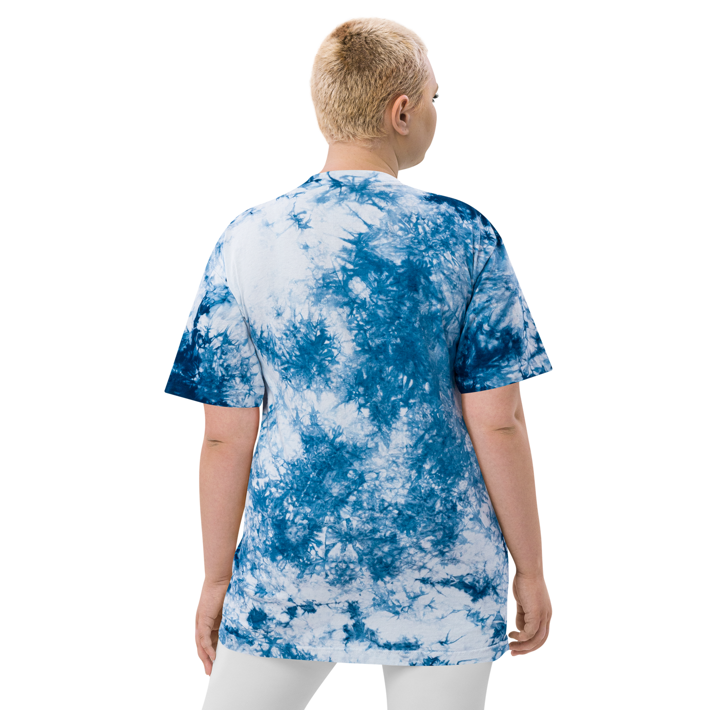 Michigan Upper Peninsula Tie-Dye T-Shirt (w/ UP Pride Flag) | Unisex Oversized