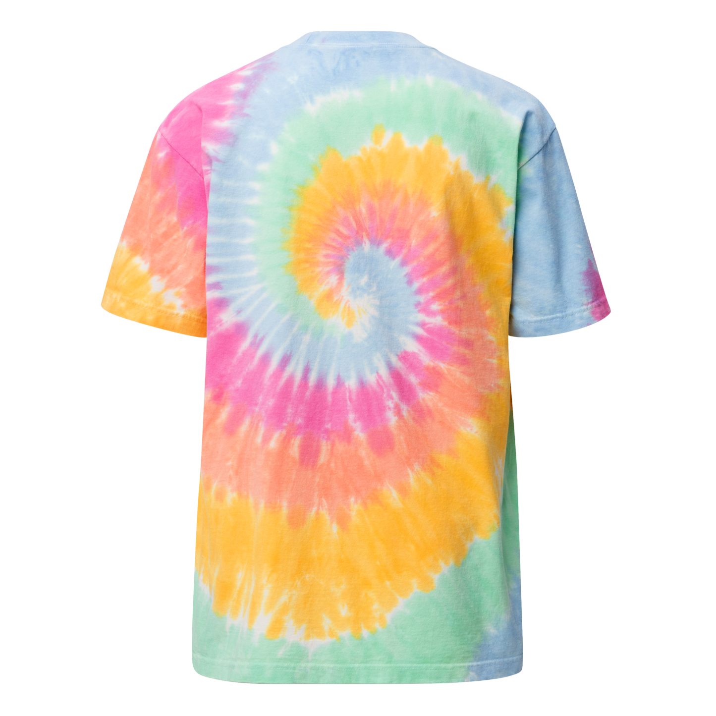 Michigan Upper Peninsula Tie-Dye T-Shirt (w/ UP USA Flag) | Unisex Oversized