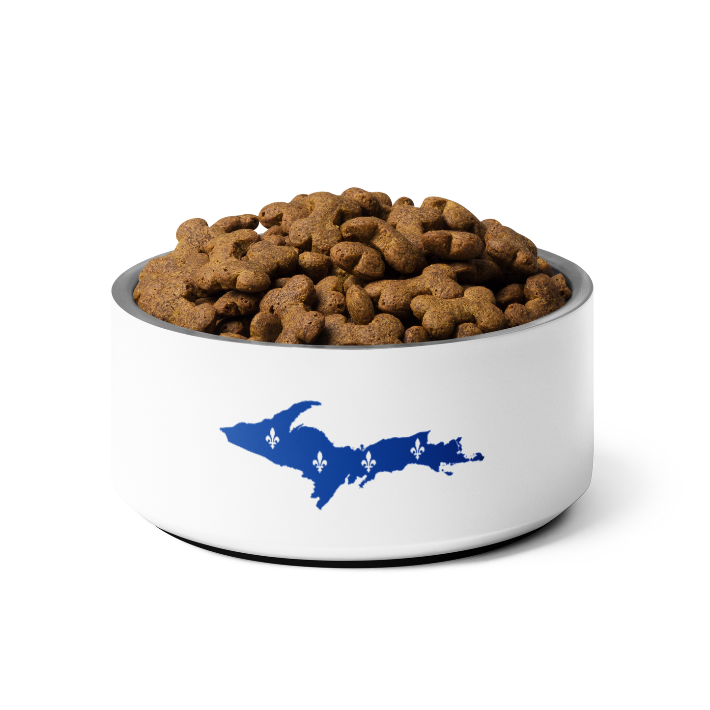 Michigan Upper Peninsula Pet Bowl (w/ UP Quebec Flag)