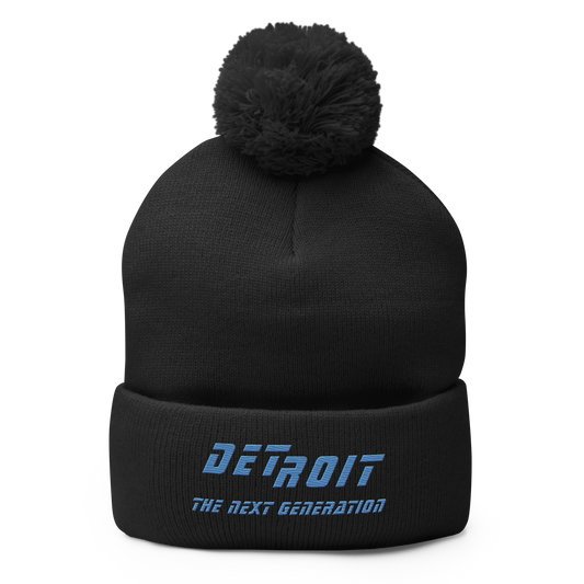 'Detroit The Next Generation' Pom-Pom Beanie