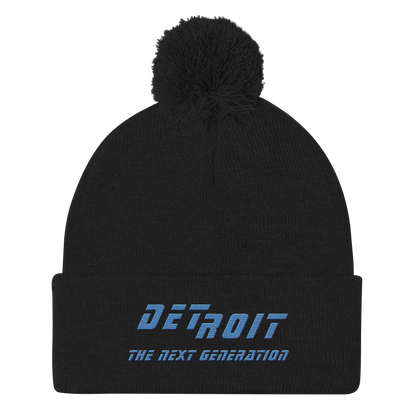 'Detroit The Next Generation' Pom-Pom Beanie