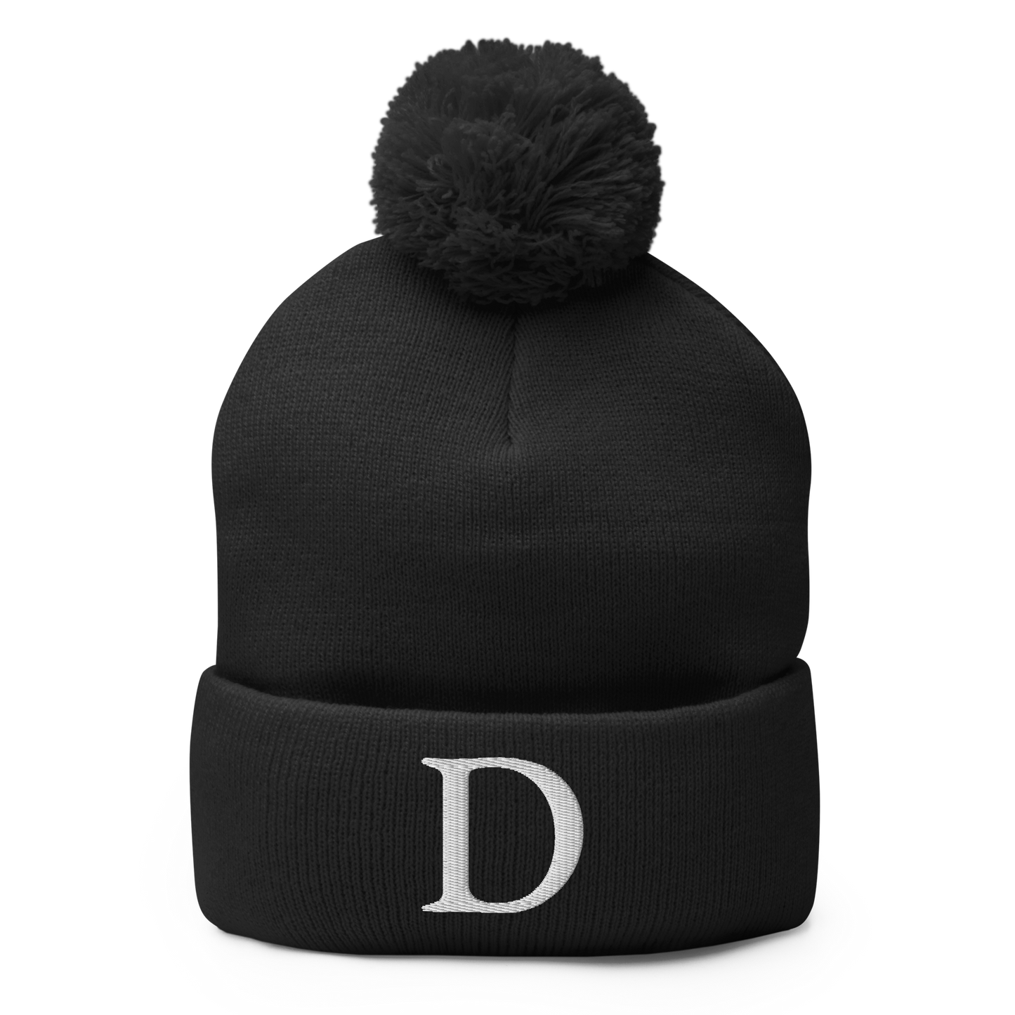 Detroit 'Old French D' Pom-Pom Beanie