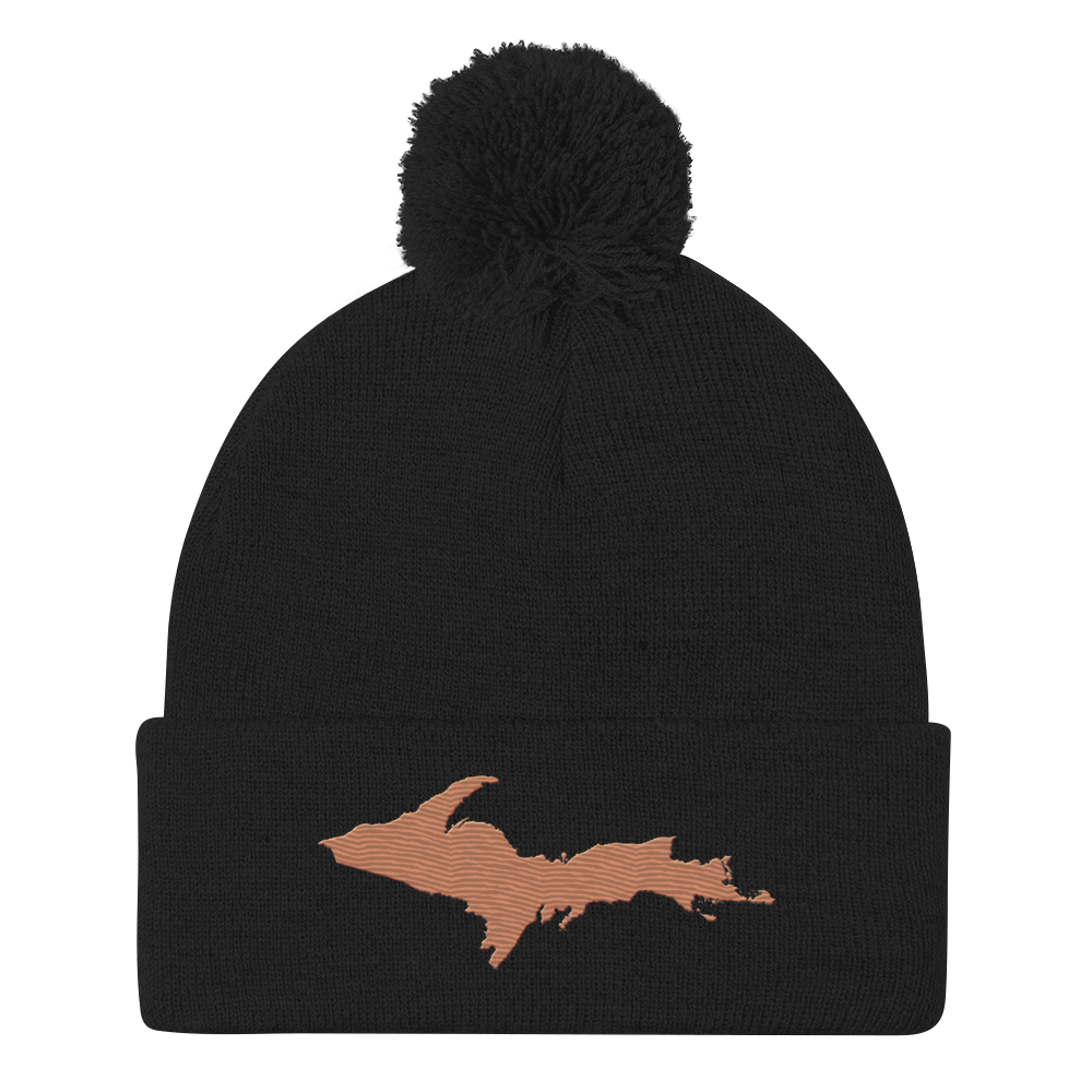 Upper Peninsula Pom-Pom Beanie | Copper