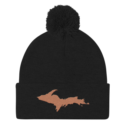 Upper Peninsula Pom-Pom Beanie | Copper