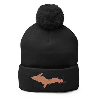 Upper Peninsula Pom-Pom Beanie | Copper