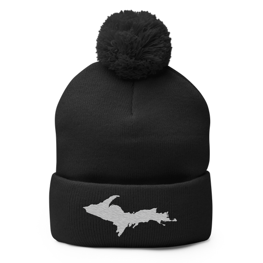 Upper Peninsula Pom-Pom Beanie | Platinum