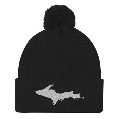 Upper Peninsula Pom-Pom Beanie | Platinum