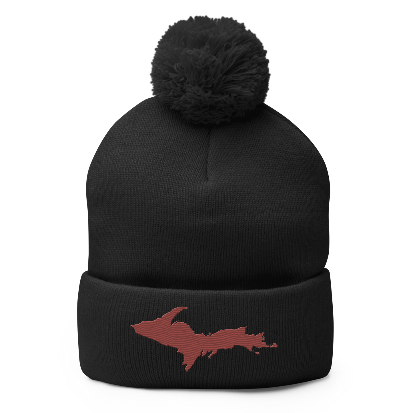 Upper Peninsula Pom-Pom Beanie | Ore Dock Red