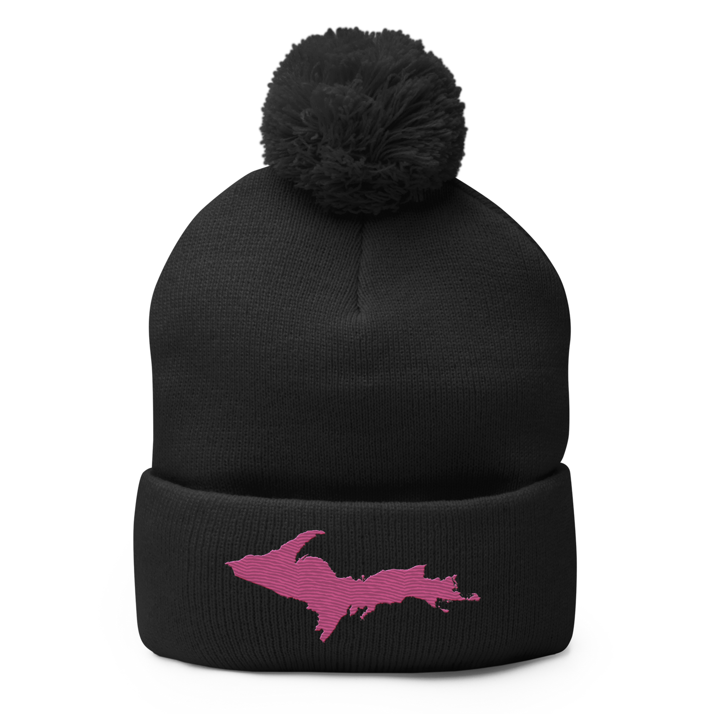 Upper Peninsula Pom-Pom Beanie | Apple Blossom Pink