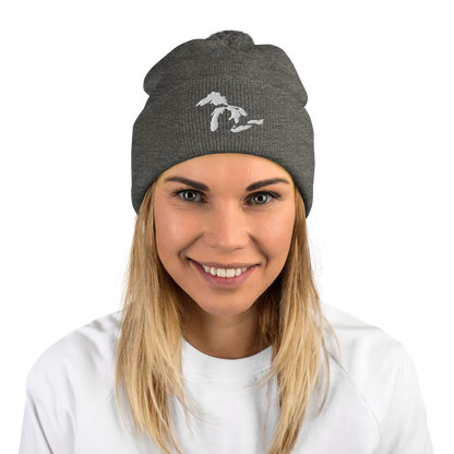 Great Lakes Pom-Pom Beanie