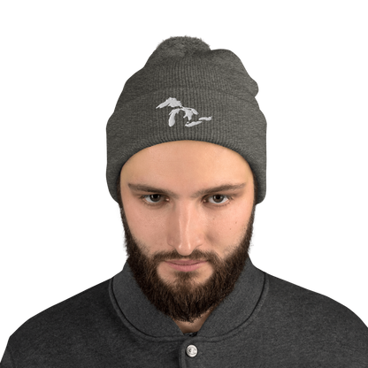 Great Lakes Pom-Pom Beanie