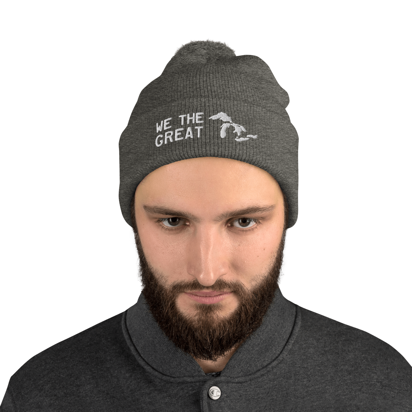 Great Lakes 'We the Great' Pom-Pom Beanie