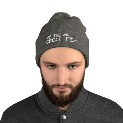 Great Lakes 'We the Great' Pom-Pom Beanie