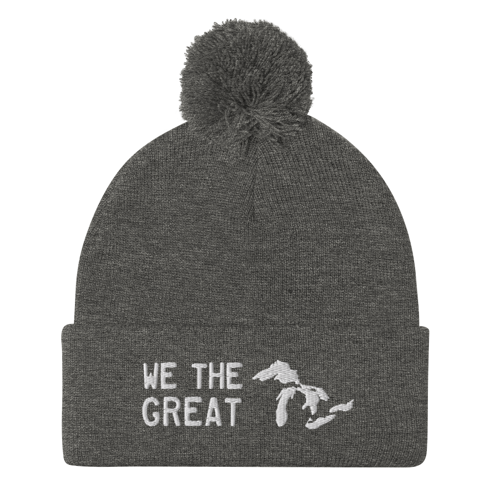 Great Lakes 'We the Great' Pom-Pom Beanie