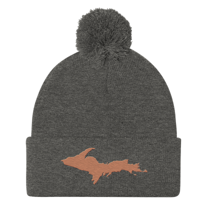 Upper Peninsula Pom-Pom Beanie | Copper