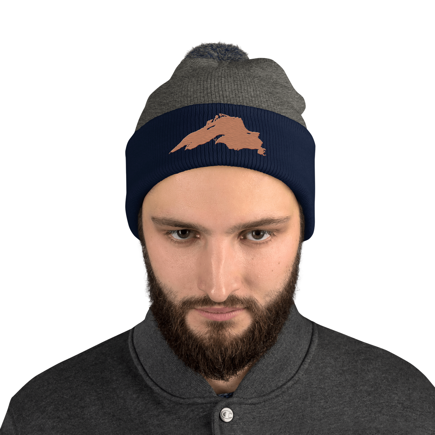 Lake Superior Pom-Pom Beanie | Copper