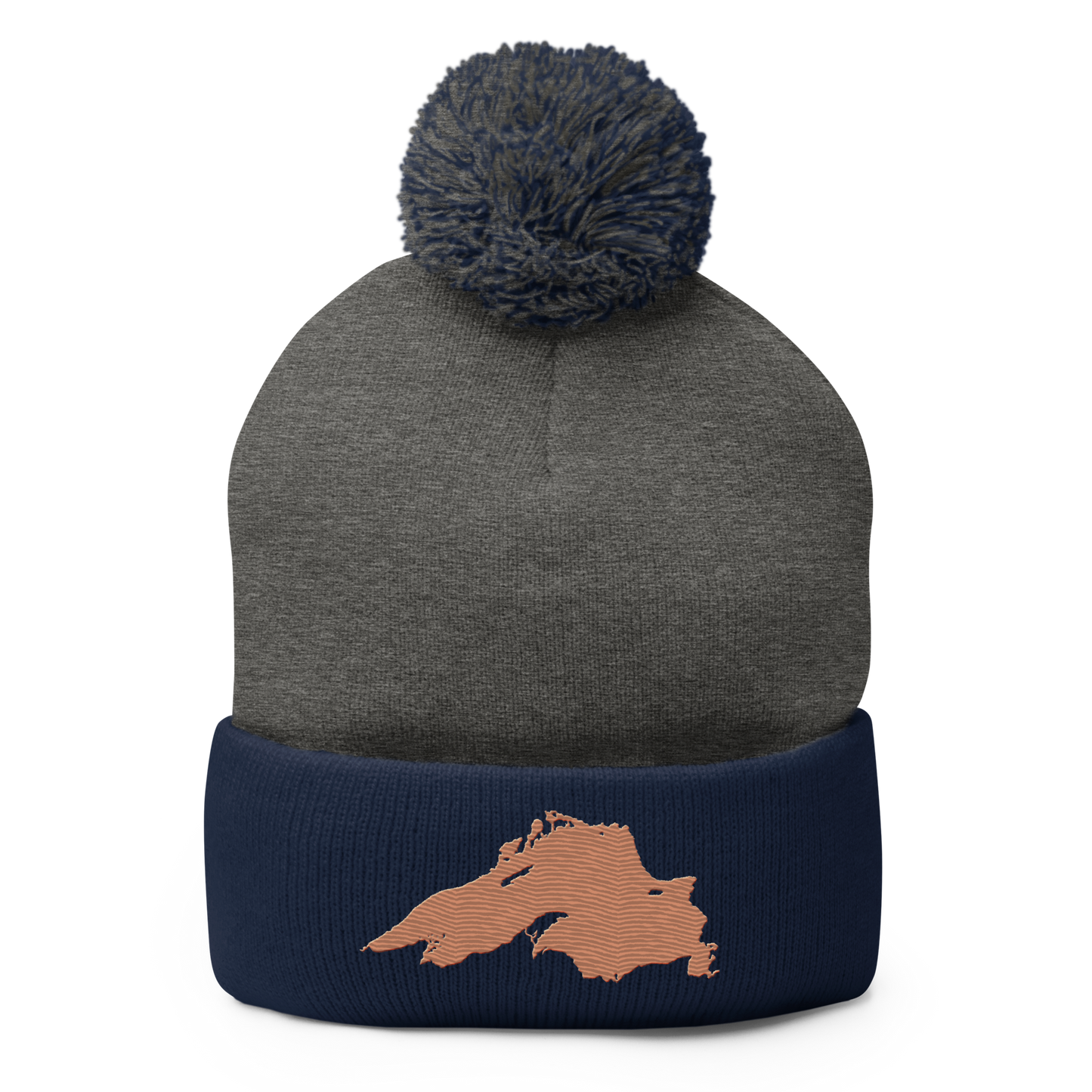 Lake Superior Pom-Pom Beanie | Copper