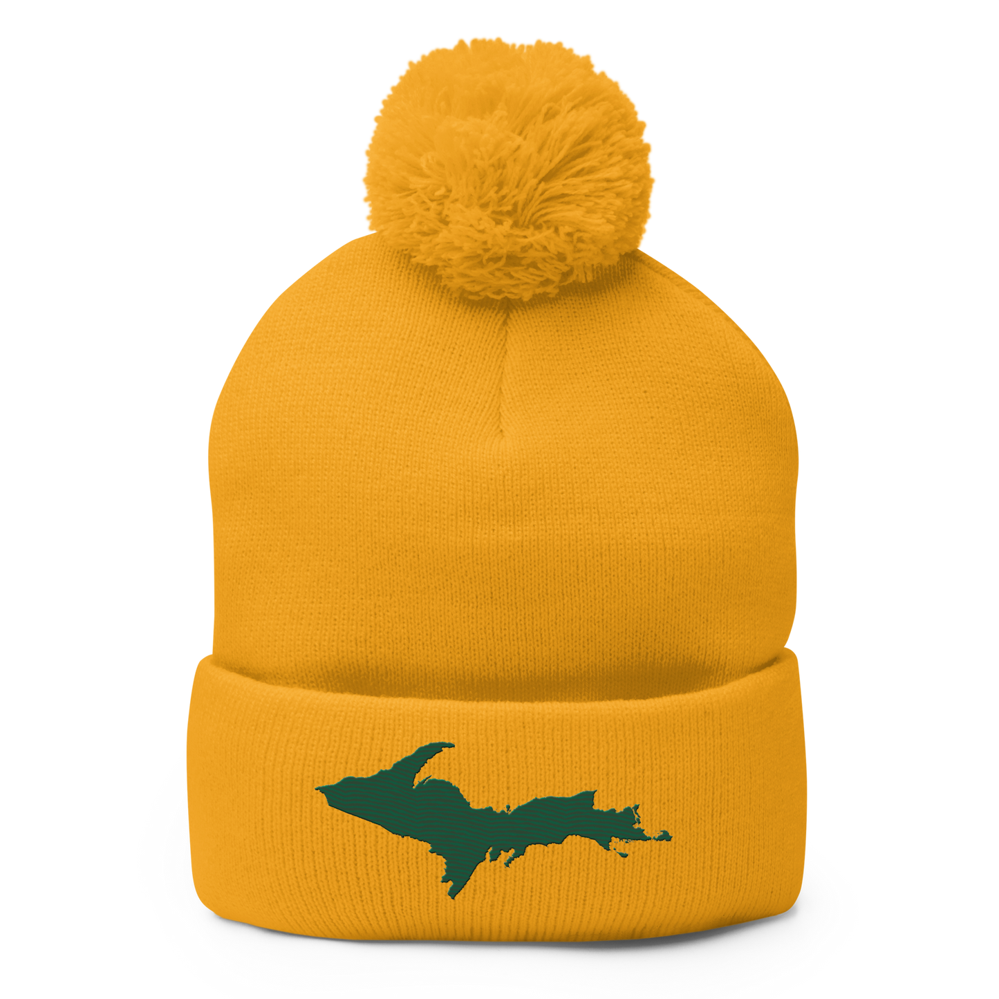 Upper Peninsula Pom-Pom Beanie | Superior Green