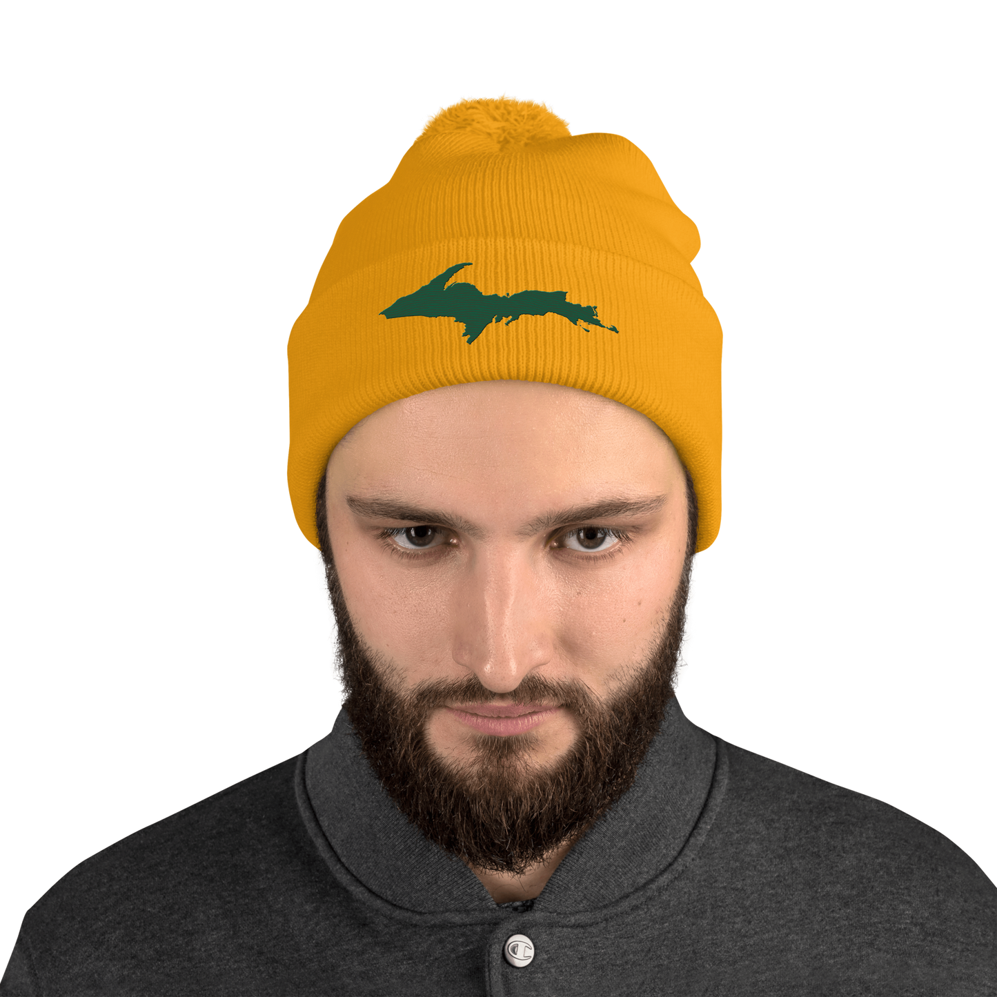 Upper Peninsula Pom-Pom Beanie | Superior Green