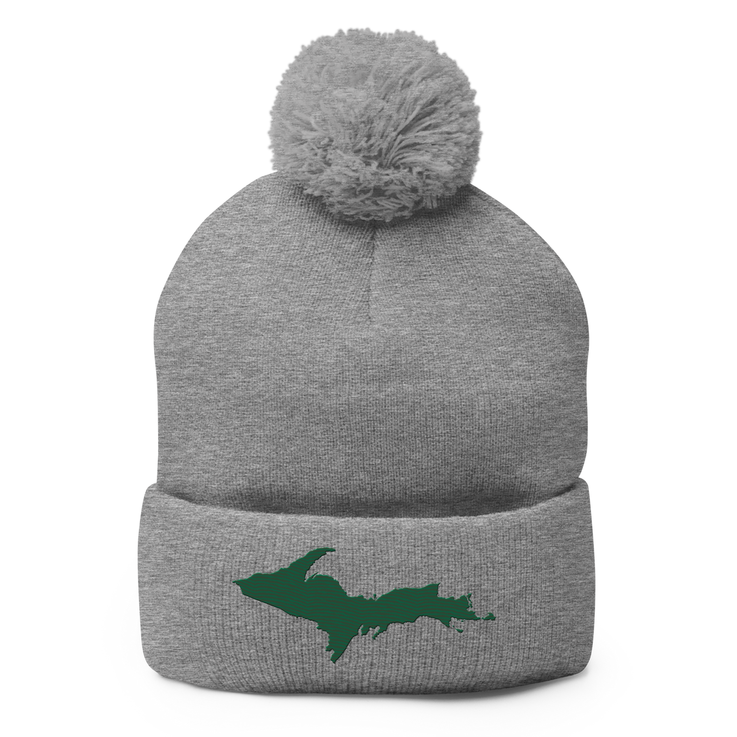 Upper Peninsula Pom-Pom Beanie | Superior Green