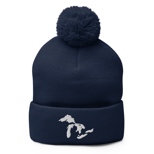 Great Lakes Pom-Pom Beanie